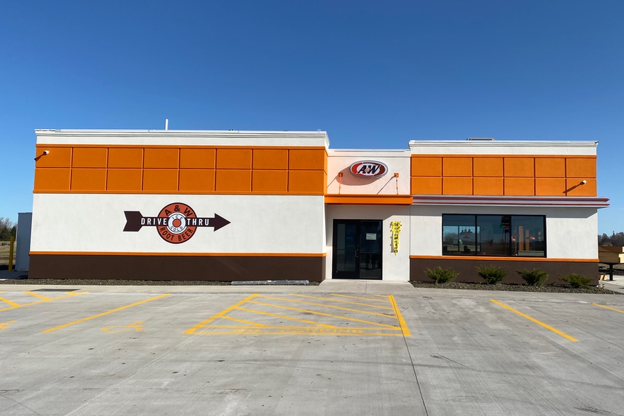 Photo of A&amp;amp;W Restaurant exterior in Mountain Lake, Minnesota